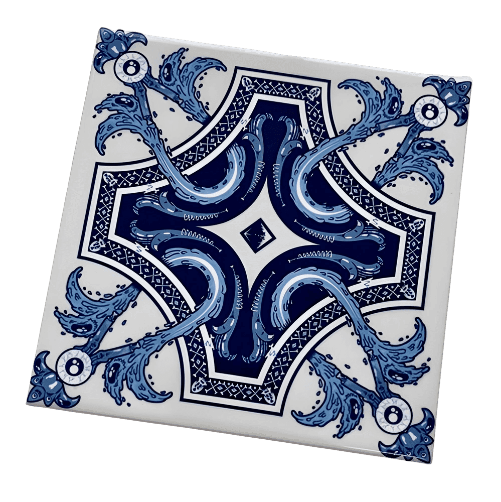 Add Fuel, ‘AZ34’, 2012, Sculpture, Gel ink on ceramic, Self Released,