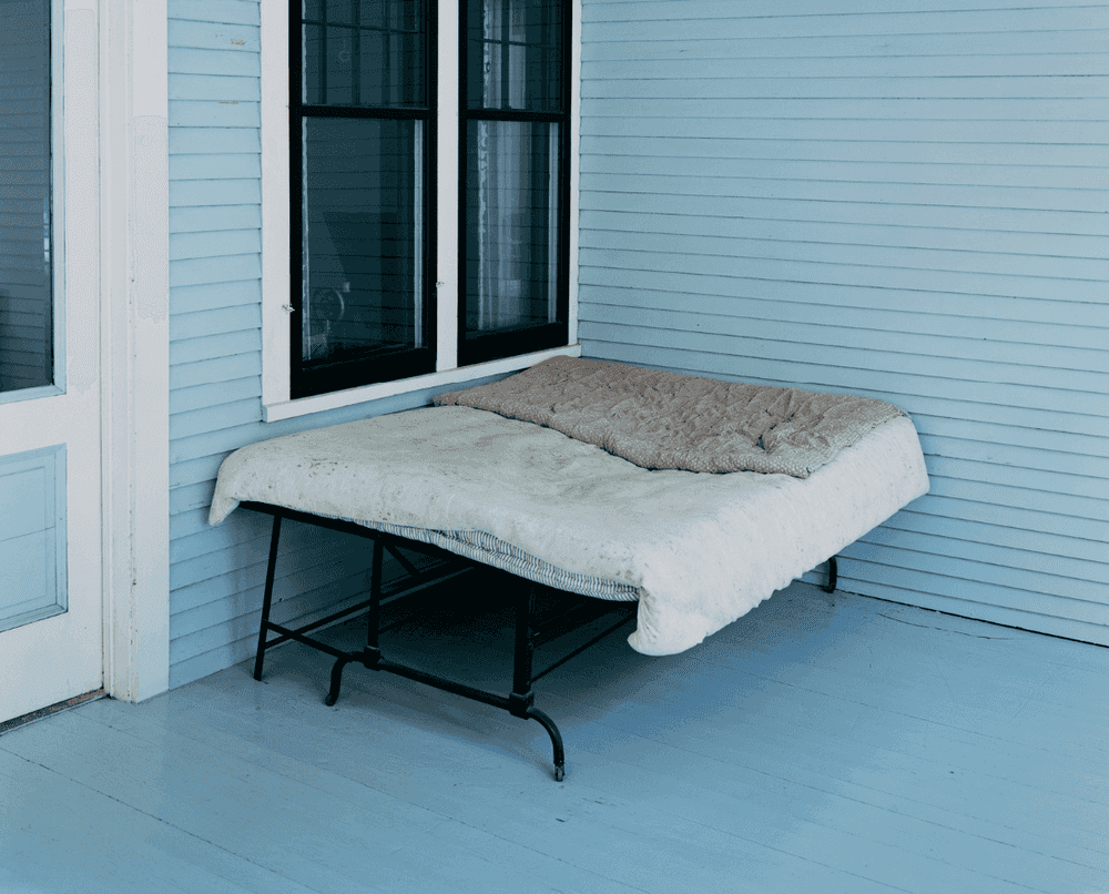 Alec Soth, ‘Charles Lindbergh’s Boyhood Bed, Little Falls, Minnesota’, 1999, Print, Digital chromogenic print, null,