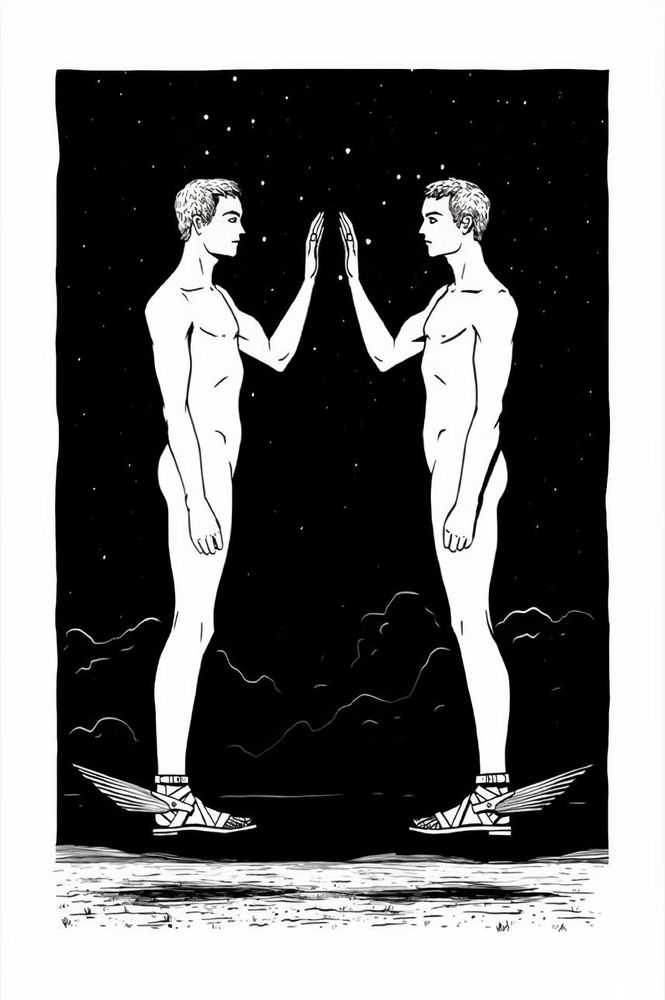 Alejandro Cardenas, ‘Gemini’, 2018, Print, Archival offset prints on heavy weight matte paper, Ethereal Culture, Numbered