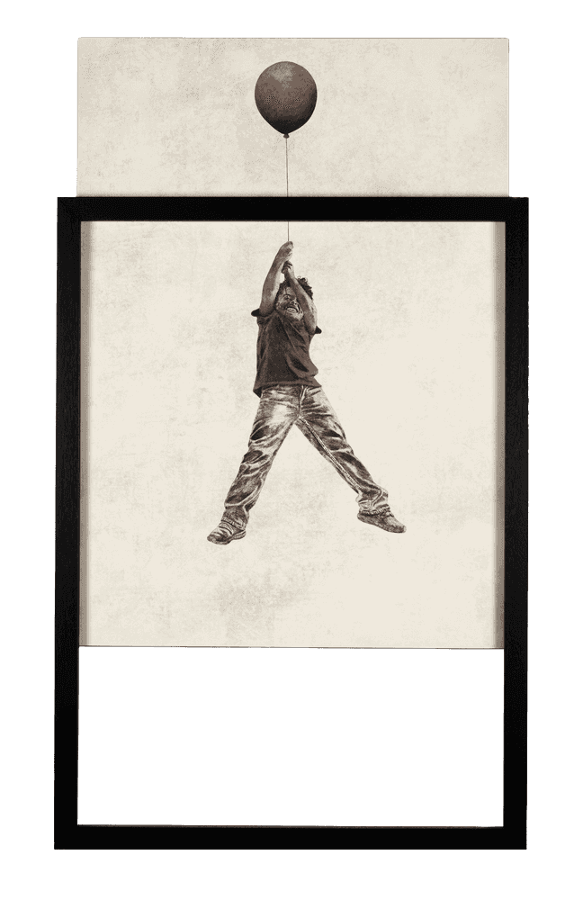 Andrew Scott, ‘Balloon’, 2025, Print, Print on canvas, null, Framed