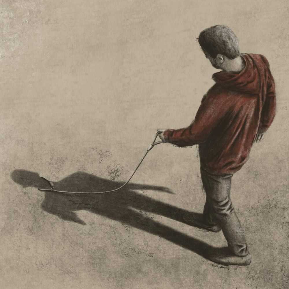 Andrew Scott, ‘Shadow Self’, 2024, Print, Giclée on 310 gsm Etching Rag PaperHand torn edges, null,