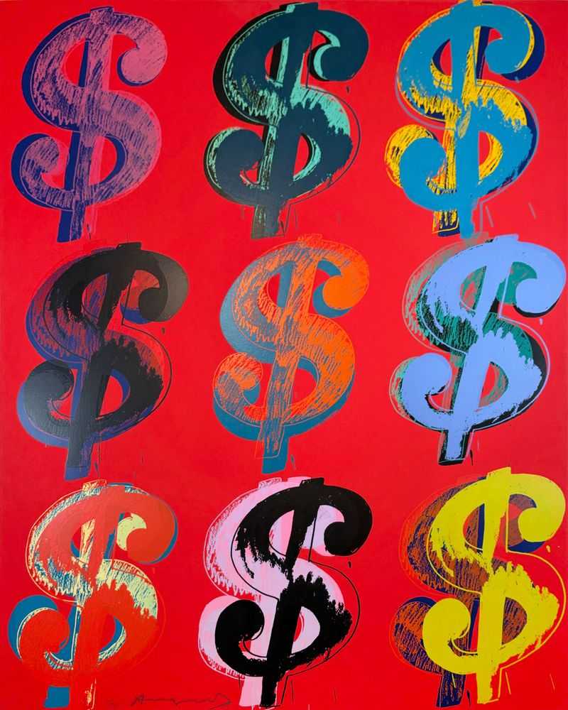 Andy Warhol, ‘$ (9), II.285’, 1982, Print, Screenprint on Lenox Museum Board, null,