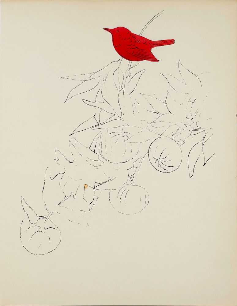 Andy Warhol, ‘A Gold Book, IV.121’, 1957, Print, Offset lithograph and watercolor on paper, null,