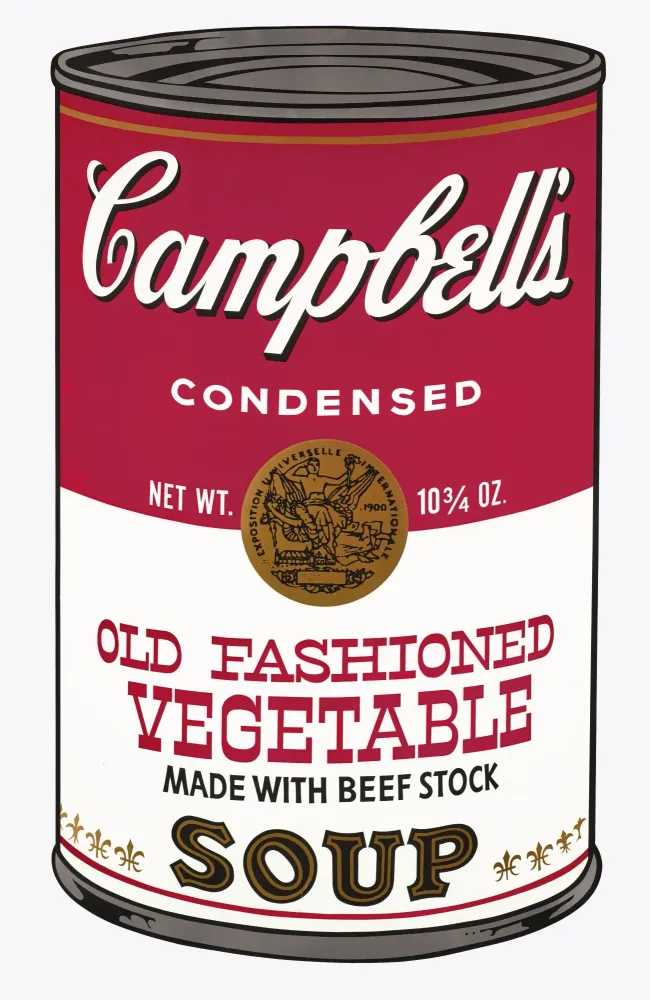 Andy Warhol, ‘Campbell's Soup II, Old Fashioned Vegetable (F. & S. II.54)’, 1969, Print, Screenprint, null, Numbered