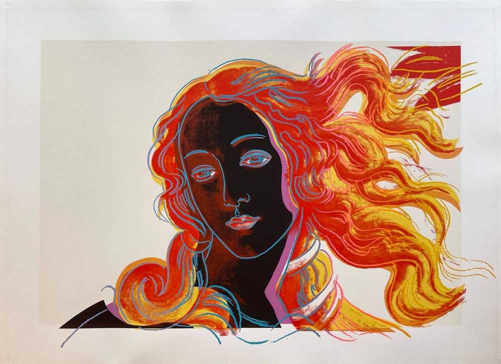 Andy Warhol, ‘Details of Renaissance Paintings (Sandro Botticelli, Birth of Venus, 1482), II.318’, 1984, Print, Silkscreen in colours, null,