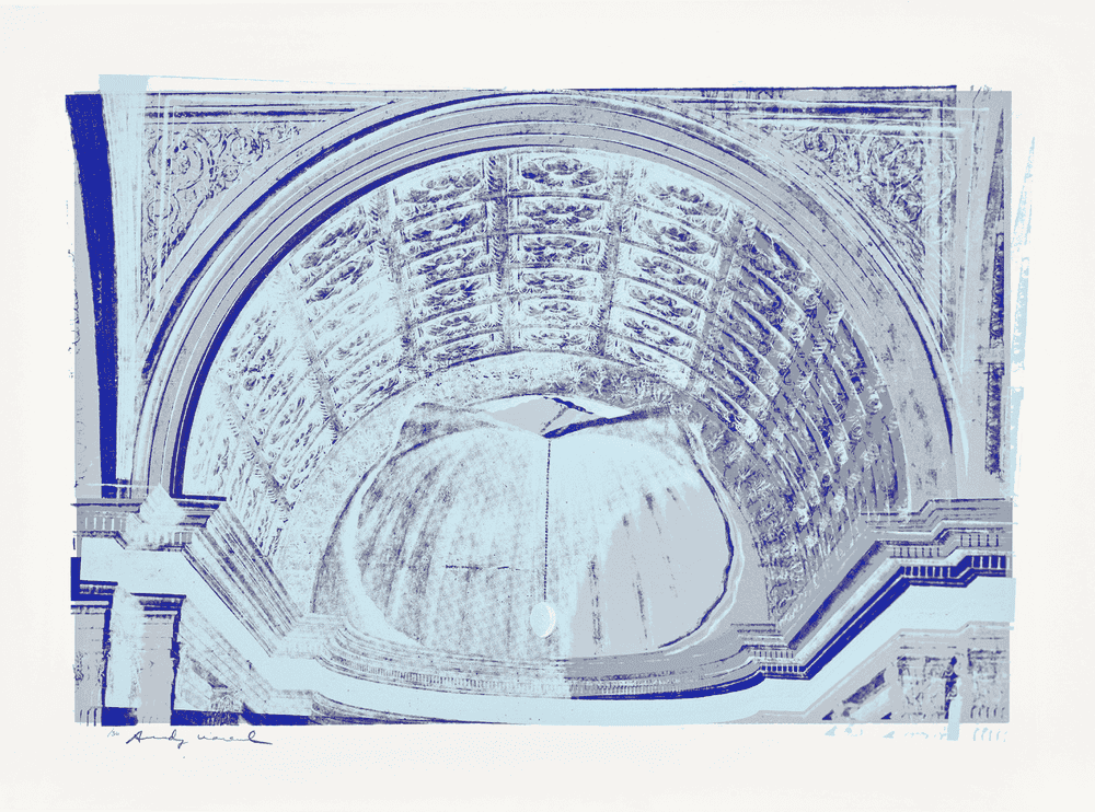 Andy Warhol, ‘Details of a Renaissance Painting (Piero Della Francesca, Madonna del Duca da Montefeltro, Circa 1472) (FS II.316A)’, 1984, Print, Screenprint on Arches Aquarelle (Cold Press) paper, null, Numbered