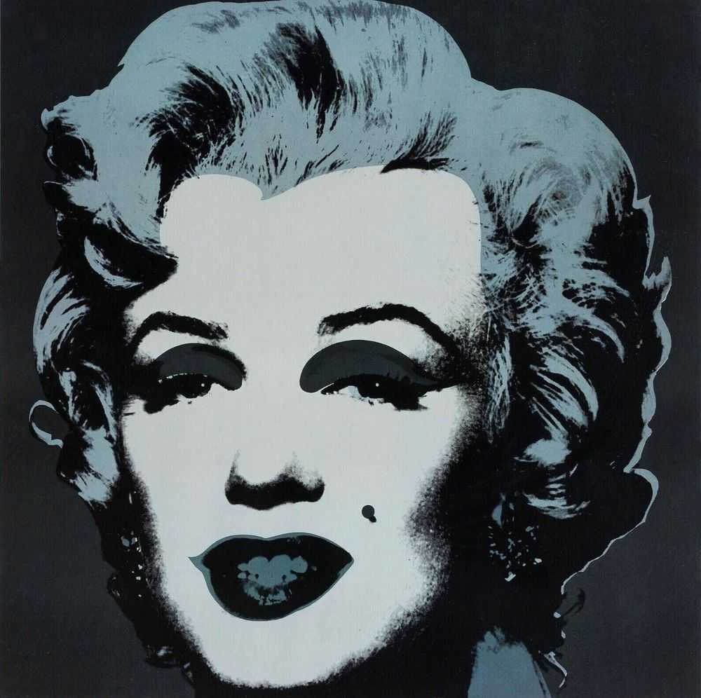 Andy Warhol, ‘Marilyn Monroe (XL - Black Colorway)’, 1993, Print, Offset Lithograph on semi-gloss thick fine art paper., null,