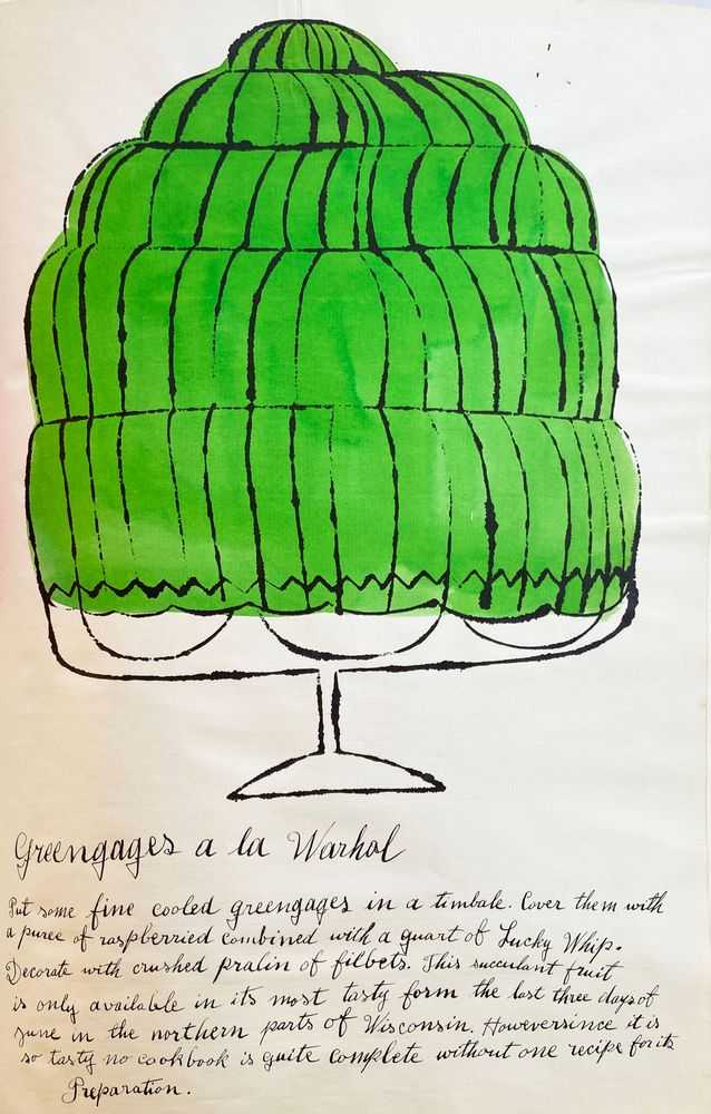 Andy Warhol, ‘Wild Raspberries IV.143A’, 1959, Print, Offset lithograph with hand-coloring in watercolor, on laid paper, null,