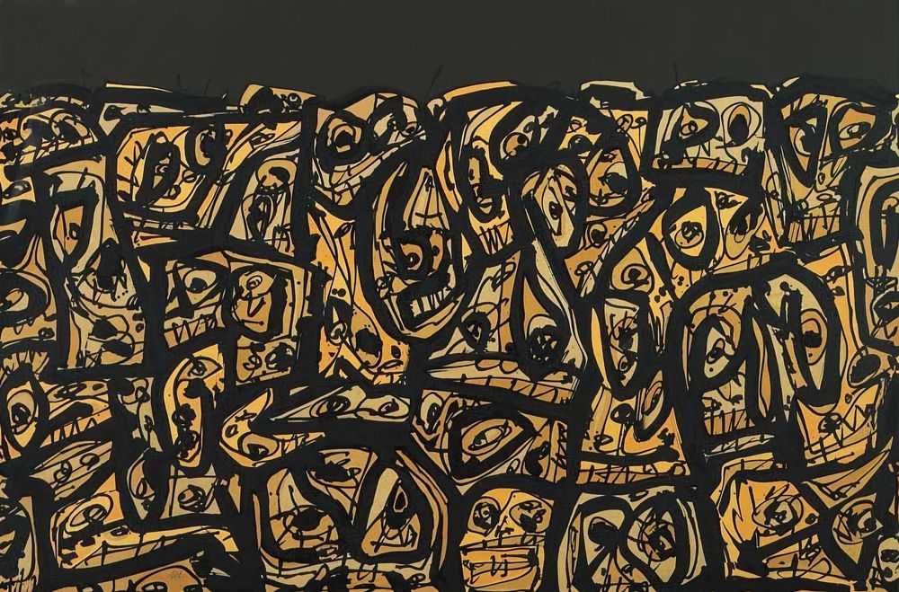 Antonio Saura, ‘Foule’, 1989, Print, Lithograph, null, Numbered