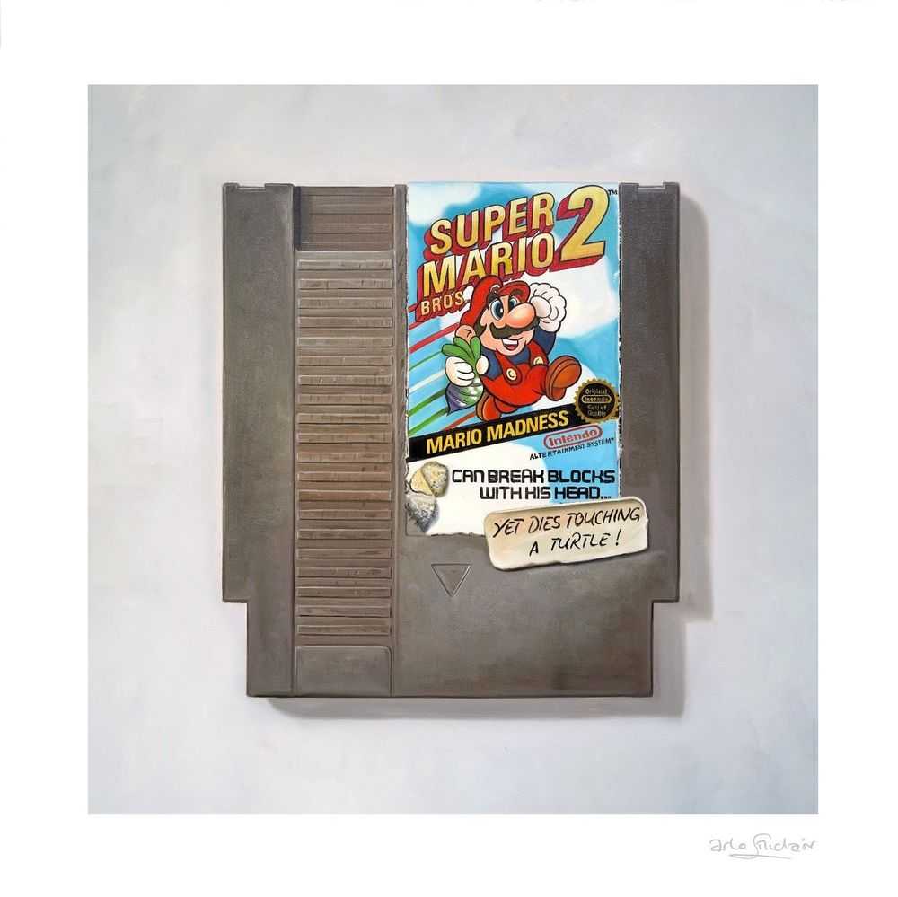 Arlo Sinclair, ‘Super Mario 2: Blocks’, 2026, Print, Print on Paper, Stowe Gallery, Numbered