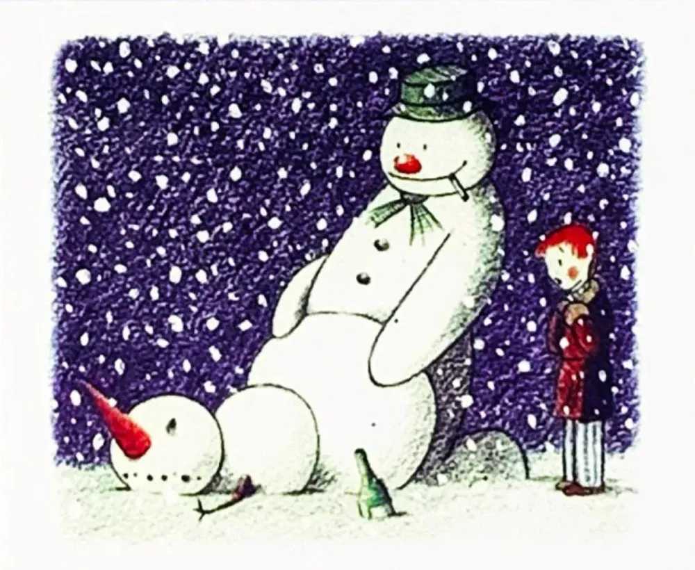 Banksy, ‘Rude Snowman Christmas Card’, 2006, Print, Offset Lithograph in colors on folded Christmas Card., null,