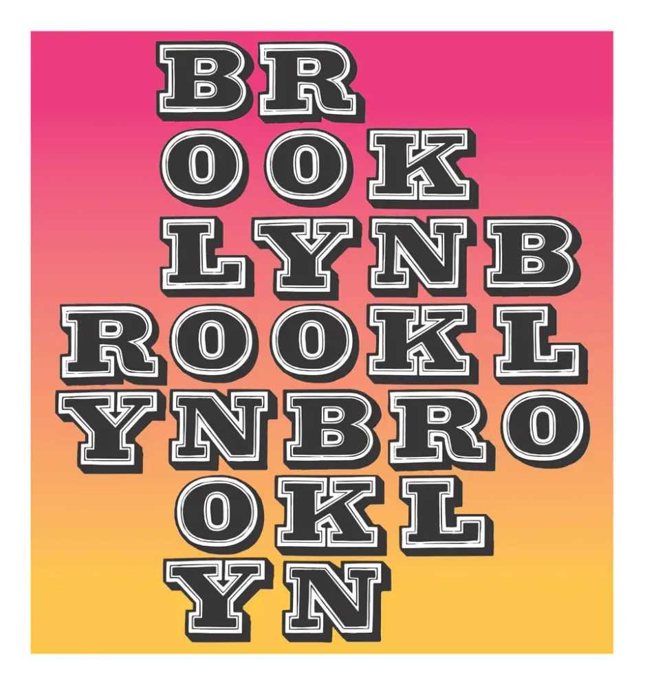 Ben Eine, ‘Brooklyn (Pink)’, 10-05-2018, Print, Screenprint with split fountain on 300gsm paper, Spoke Art, Numbered