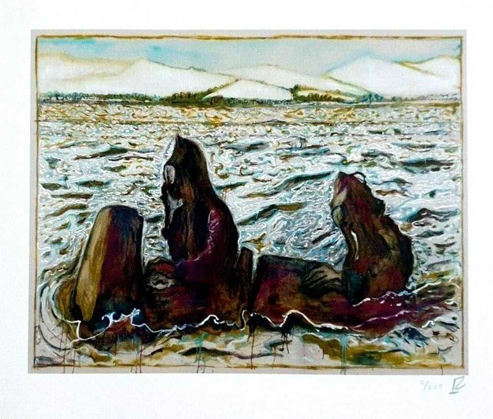 Billy Childish, ‘Chariot’, 20-06-2013, Print, Archival reproduction print on heavy matt stock, L-13 Light Industrial Workshop, Numbered