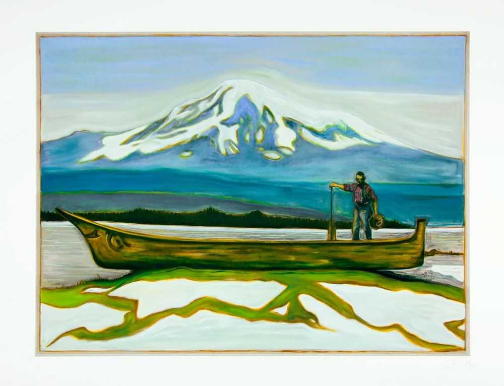 Billy Childish, ‘Off Tahoma’, 2023, Print, Archival giclée print on heavy wove paper, null, Numbered