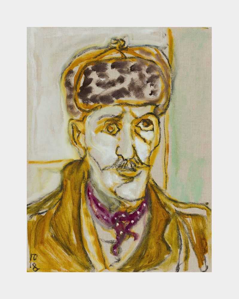 Billy Childish, ‘Self portrait after a nervous breakdown’, 2019, Print, Archival reproduction print on heavy matt stock, L-13 Light Industrial Workshop, Numbered