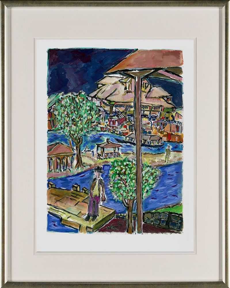 Bob Dylan, ‘Fisherman (2016) (Framed)’, 2016, Print, Fine Art Print, Castle Fine Art, Numbered, Framed
