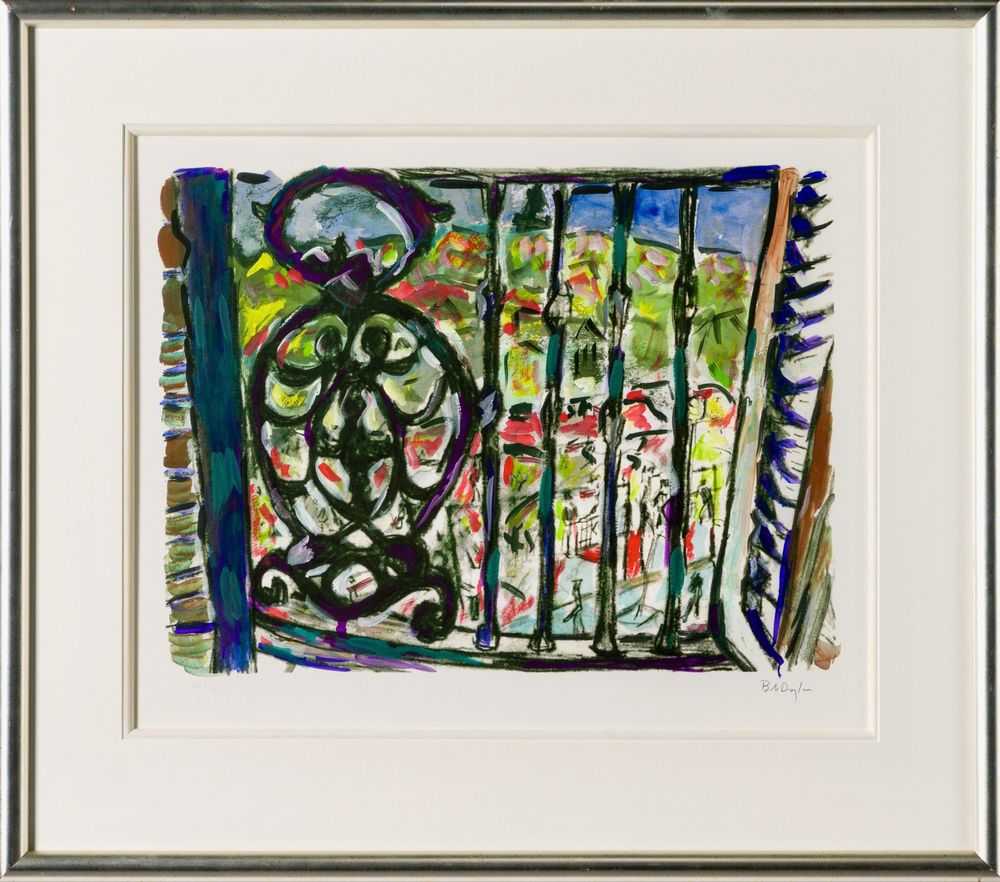 Bob Dylan, ‘Iron Railing (2013) (Framed)’, 2013, Print, Fine Art Print, Castle Fine Art, Numbered, Framed