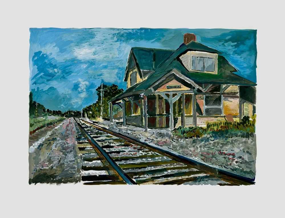 Bob Dylan, ‘New England Depot (2017) (Framed)’, 2017, Print, Fine Art Print, Castle Fine Art, Numbered, Framed