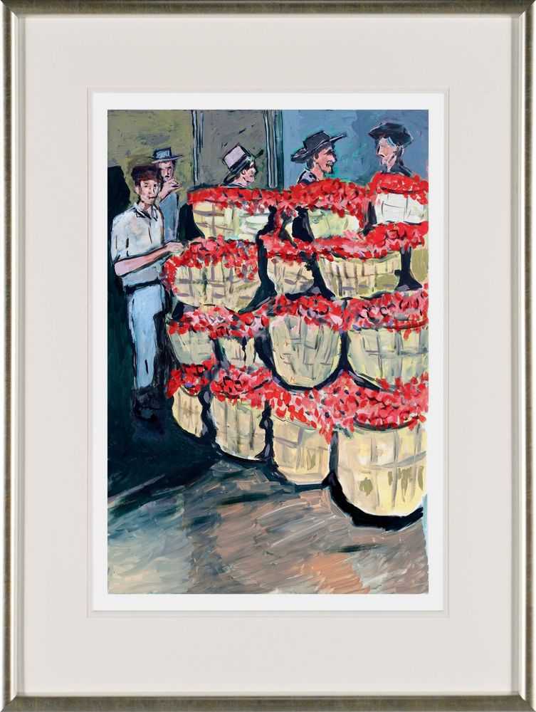 Bob Dylan, ‘Ranchers (2015) (Framed)’, 2015, Print, Fine Art Print, Castle Fine Art, Numbered, Framed