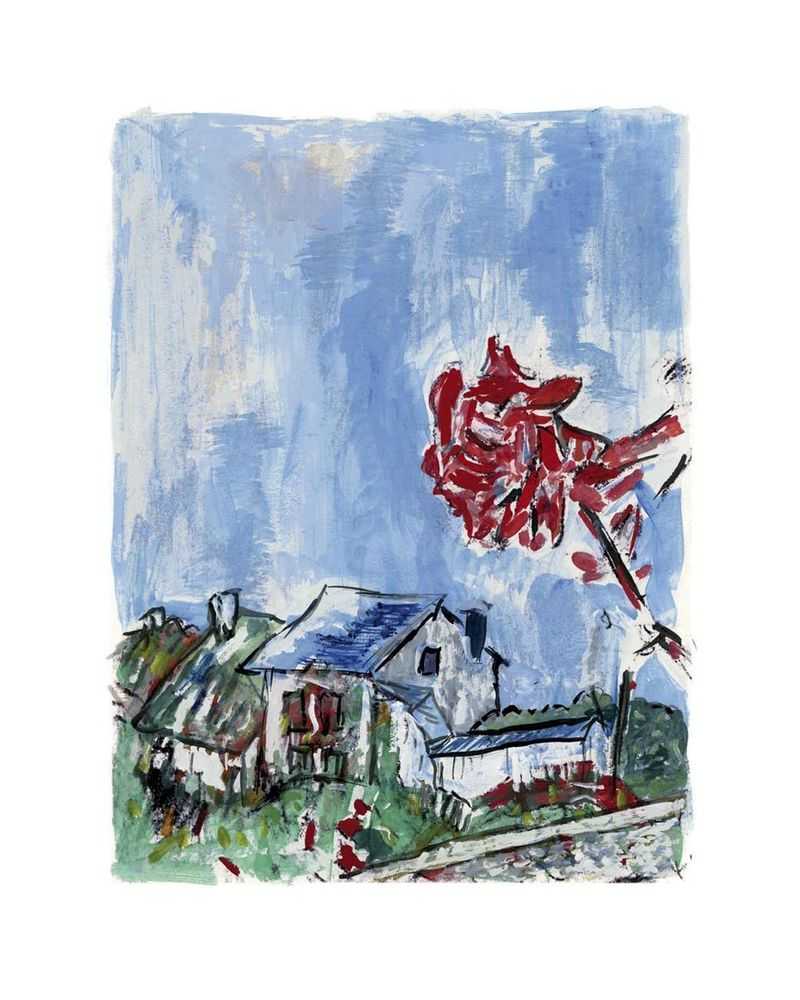 Bob Dylan, ‘Rose on a Hillside (2010)’, 2010, Print, Fine art print, Halcyon Gallery, Numbered