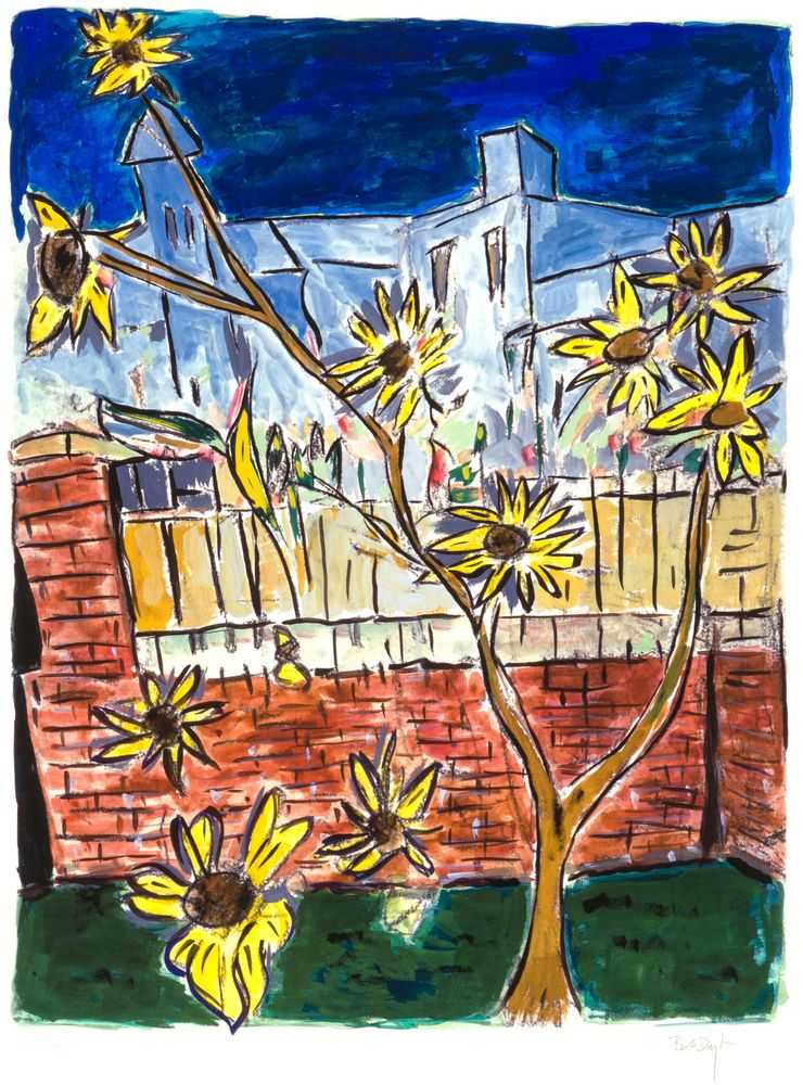 Bob Dylan, ‘Sunflowers (2010)’, 2010, Print, Fine art print, Halcyon Gallery, Numbered