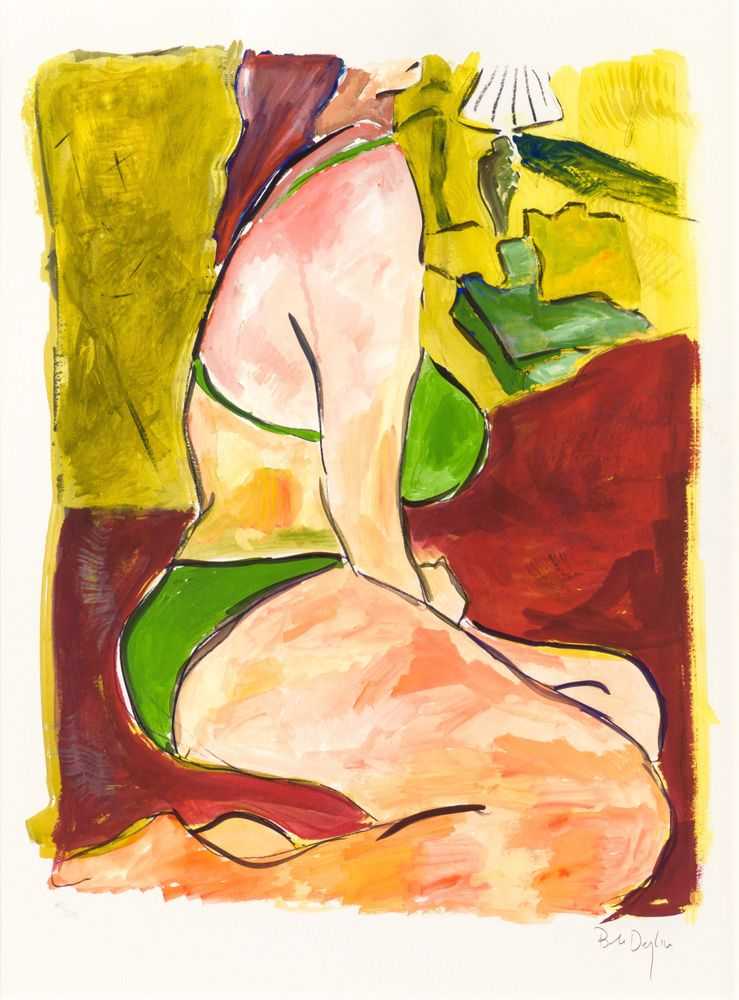 Bob Dylan, ‘Woman On A Bed (2008)’, 2008, Print, Fine art print, Halcyon Gallery, Numbered