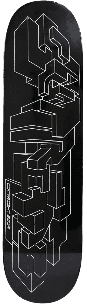 Boris Tellegen, ‘Delta Logo Skateboard (Black)’, 14-02-2019, Collectible, Skateboard, Supreme, Numbered