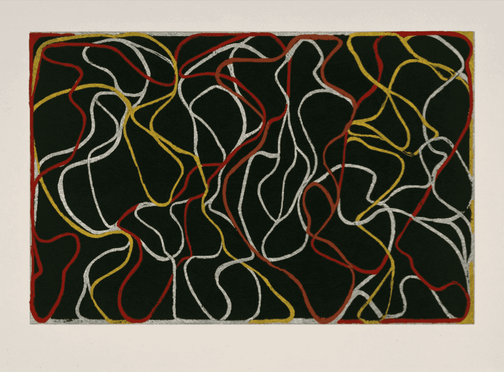 Brice Marden, ‘Beyond Eagles Mere’, 2001, Print, Etching in colors and lithograph, on Somerset Satin paper, with full margins, null, Numbered, Dated