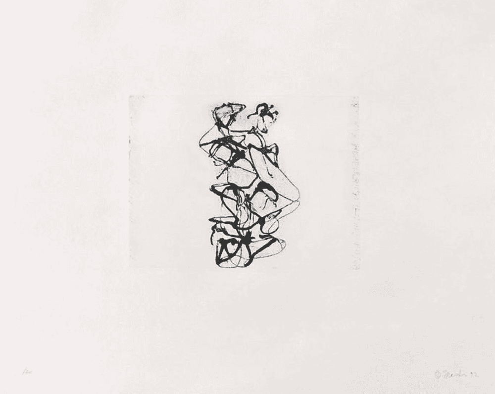 Brice Marden, ‘Cyprian Evocation’, 1992, Print, Etching and aquatint, null, Numbered, Dated