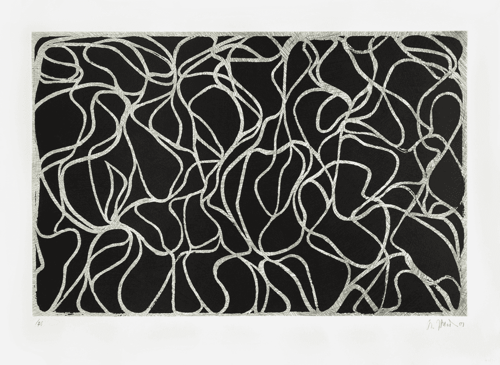 Brice Marden, ‘Line Muses’, 2001, Print, Color lithograph, null, Numbered, Dated