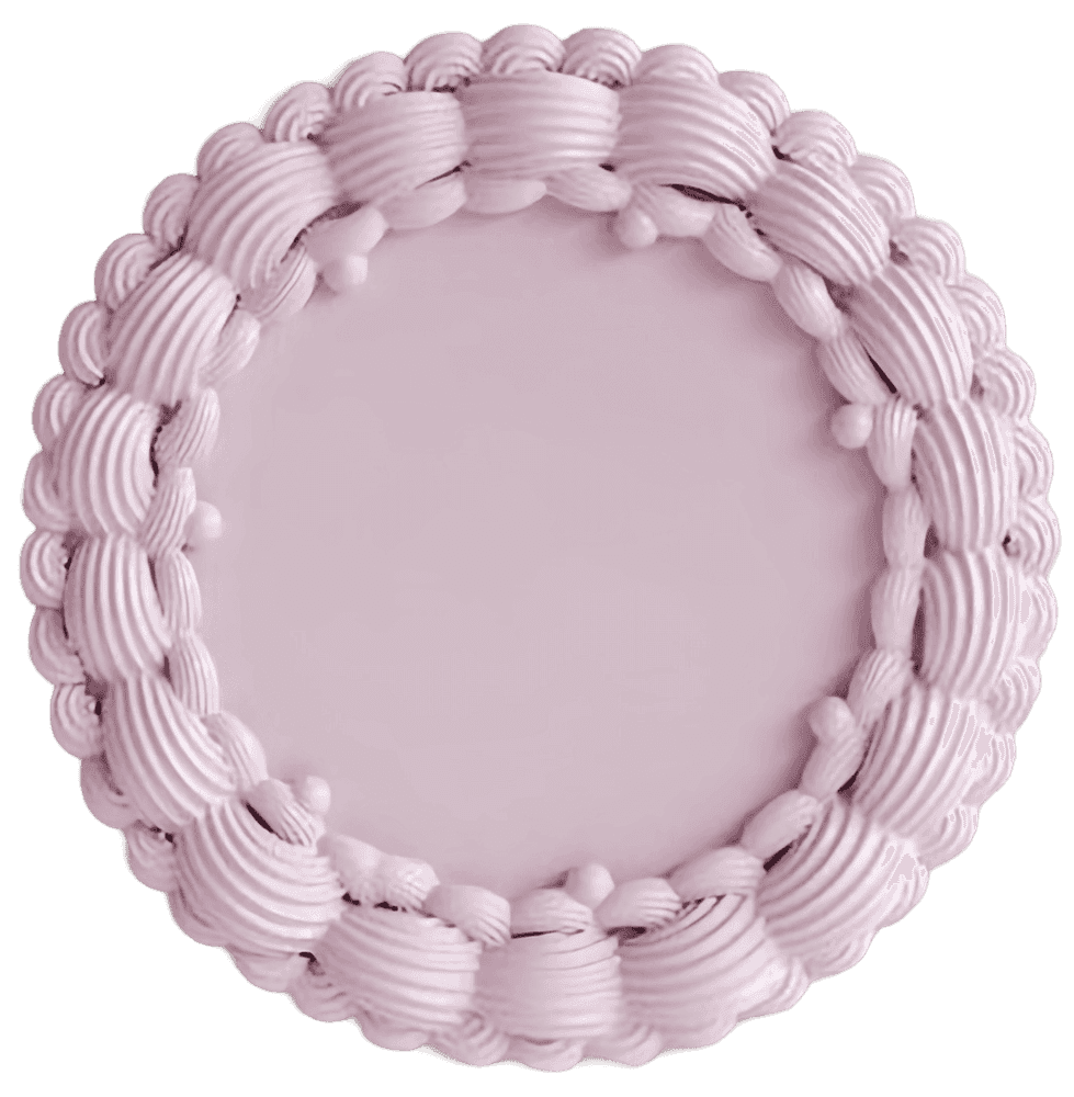 CJ Hendry, ‘Round Cake’, 2026, Sculpture, Resin sculpture framed in a plexiglass box, null, Numbered