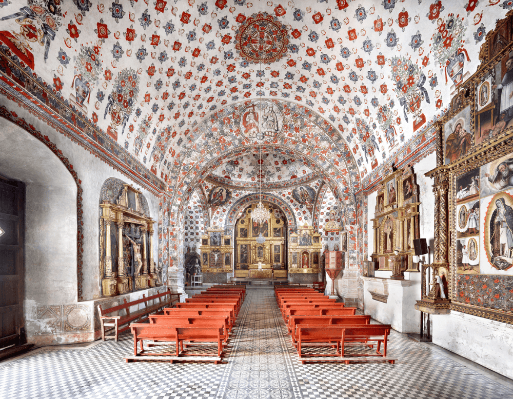 Candida Höfer, ‘Iglesia de San Jerónimo Tlacochahuaya I’, 2015, Print, C-Print, null,