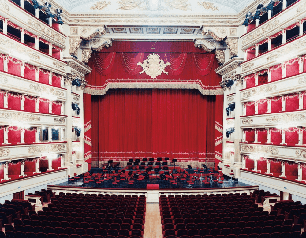 Candida Höfer, ‘Teatro alla Scala Milano V’, 2005, Print, Chromogenic print, mounted, null, Dated
