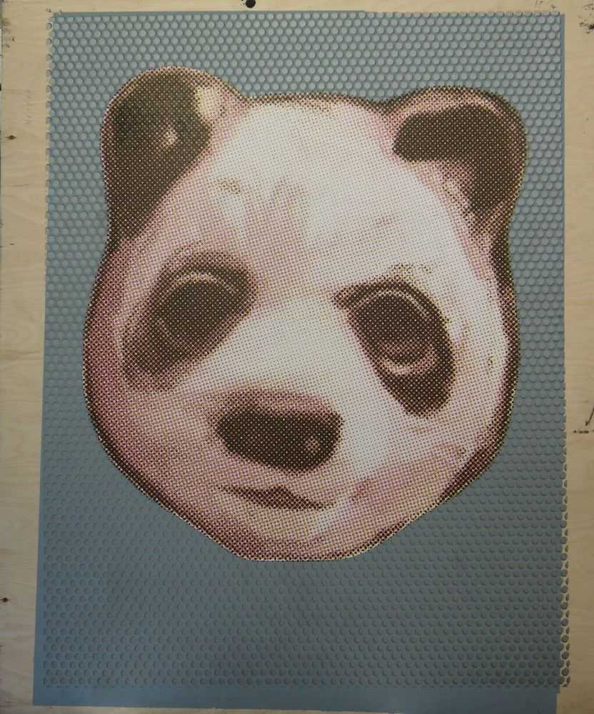 Charming Baker, ‘Panda Experimental 3’, 2013, Print, Screen print on 6mm birch ply, null,