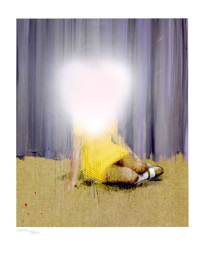 Charming Baker, ‘Study For A Portrait Of An Unknown Woman’, 29-04-2016, Print, Archival Inkjet with a 1 Colour Silkscreen and Varnish Overlay, Hand Finished with Acrylic on Somerset Satin Enhanced 330gsm Paper; Deckled edges, Jealous Gallery, Numbered