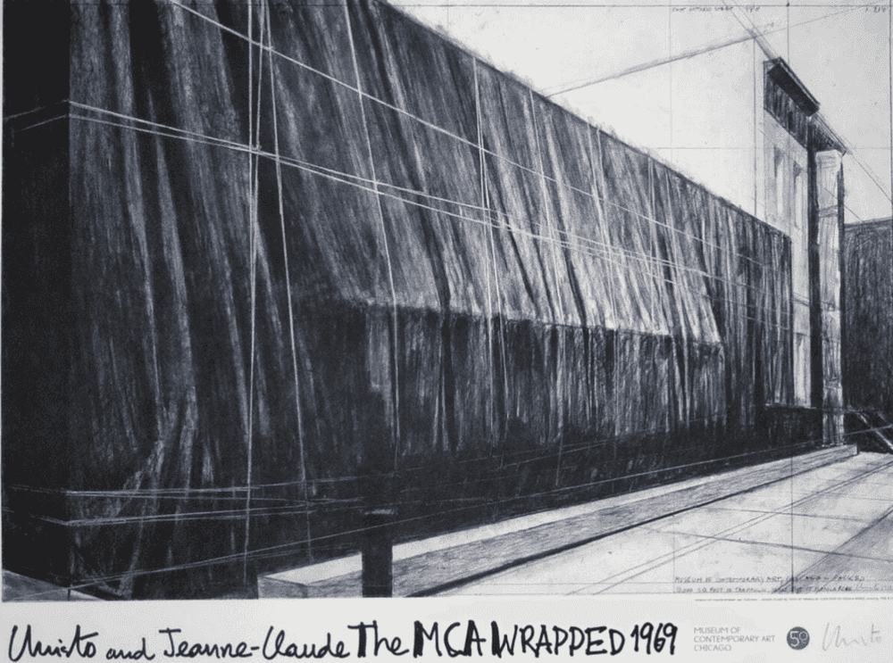 Christo and Jeanne-Claude, ‘The MCA’, 2019, Print, Four-color Offset Lithograph on 308 GSM paper, Museum of Contemporary Art,