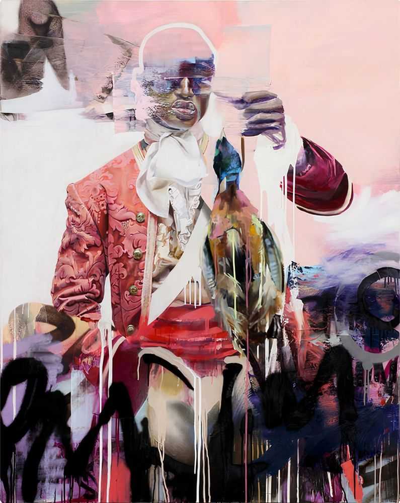 Conor Harrington, ‘Modern Monarchy’, 19-04-2012, Print, Pigment print with 22 carat gold leaf and screenprintgloss on Somerset Satin 330gsm paper, Lazinc, Numbered