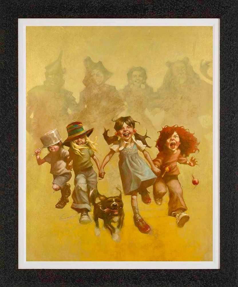 Craig Davison, ‘Because, Because, Because, Because, BE-CAUSE! (Canvas on Board)’, 2014, Print, Giclee on board, Castle Fine Art, Numbered