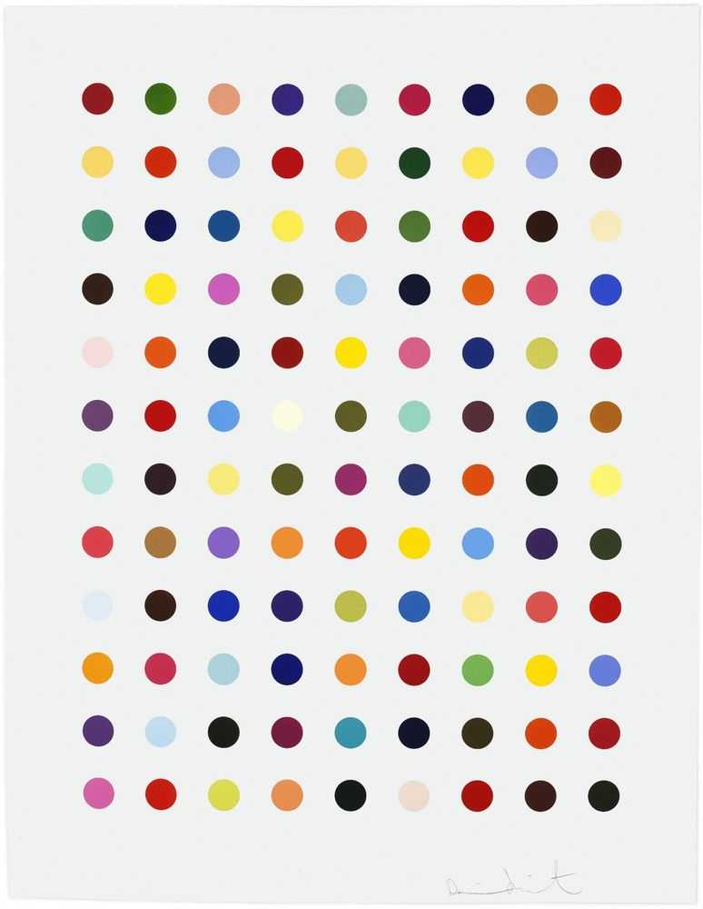 Damien Hirst, ‘Flumequine’, 2007, Print, Etching and aquatint in colors on Hahnemühle etching paper, null, Numbered