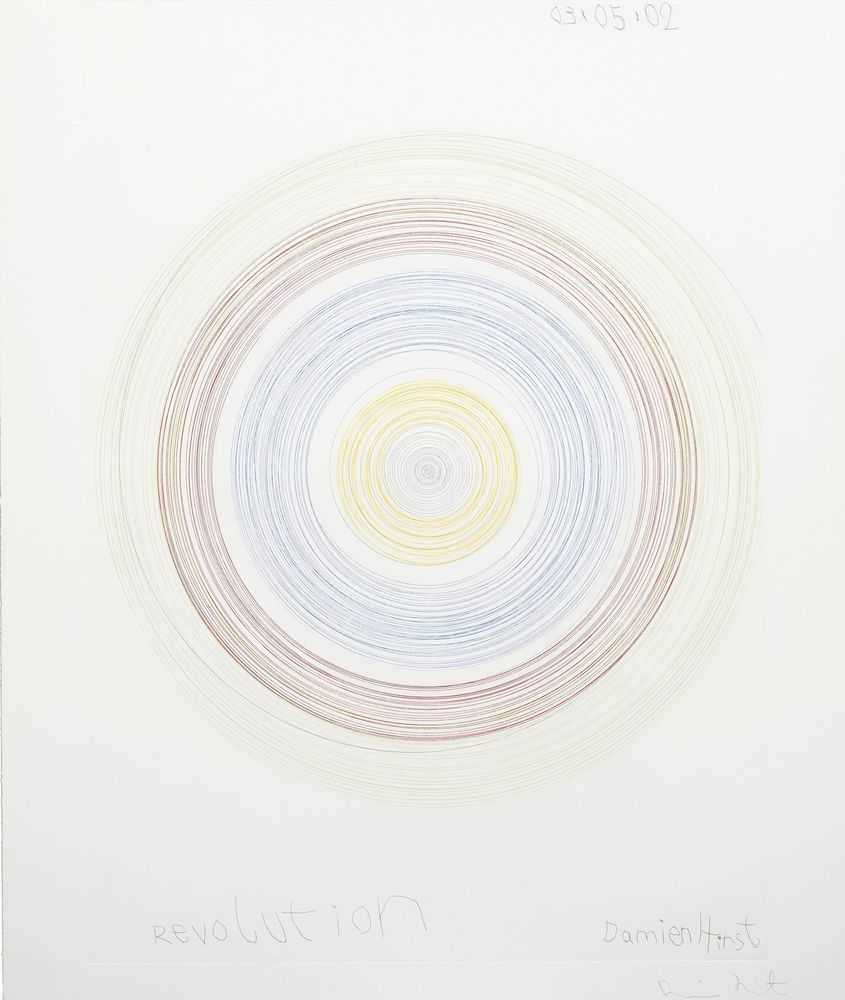 Damien Hirst, ‘Revolution’, 2002, Print, Etching in colours on Hahnemühle paper, null,