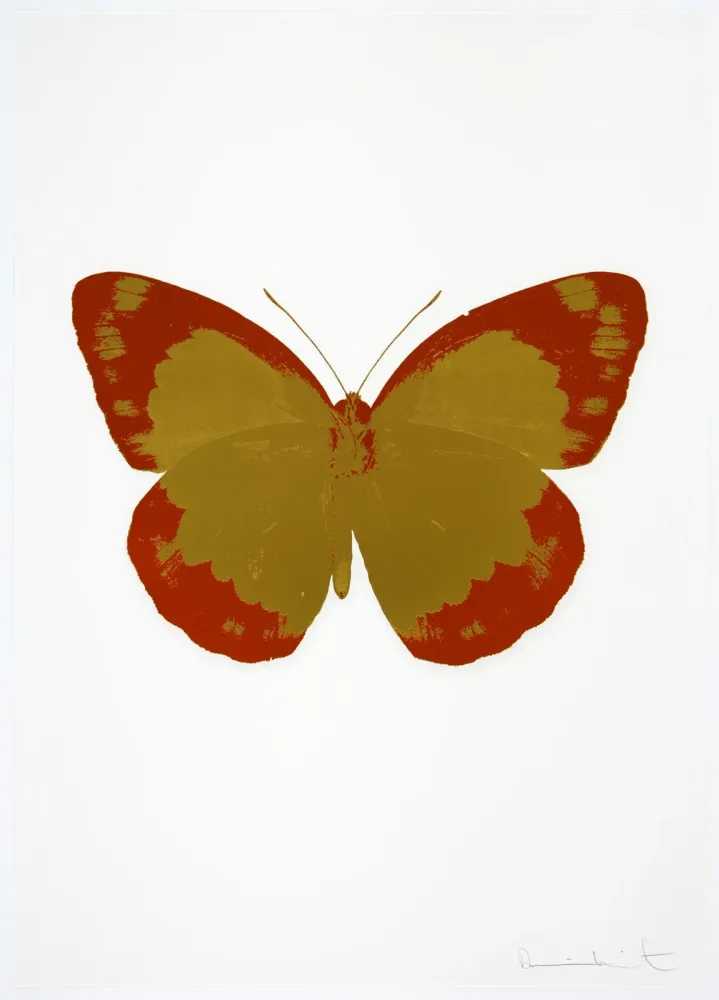 Damien Hirst, ‘The Souls II - Oriental Gold - Prairie Copper - Blind Impression’, 2010, Print, 2 colour foil block on 300gsm Arches 88 archival paper., Paul Stolper and Other Criteria, Numbered