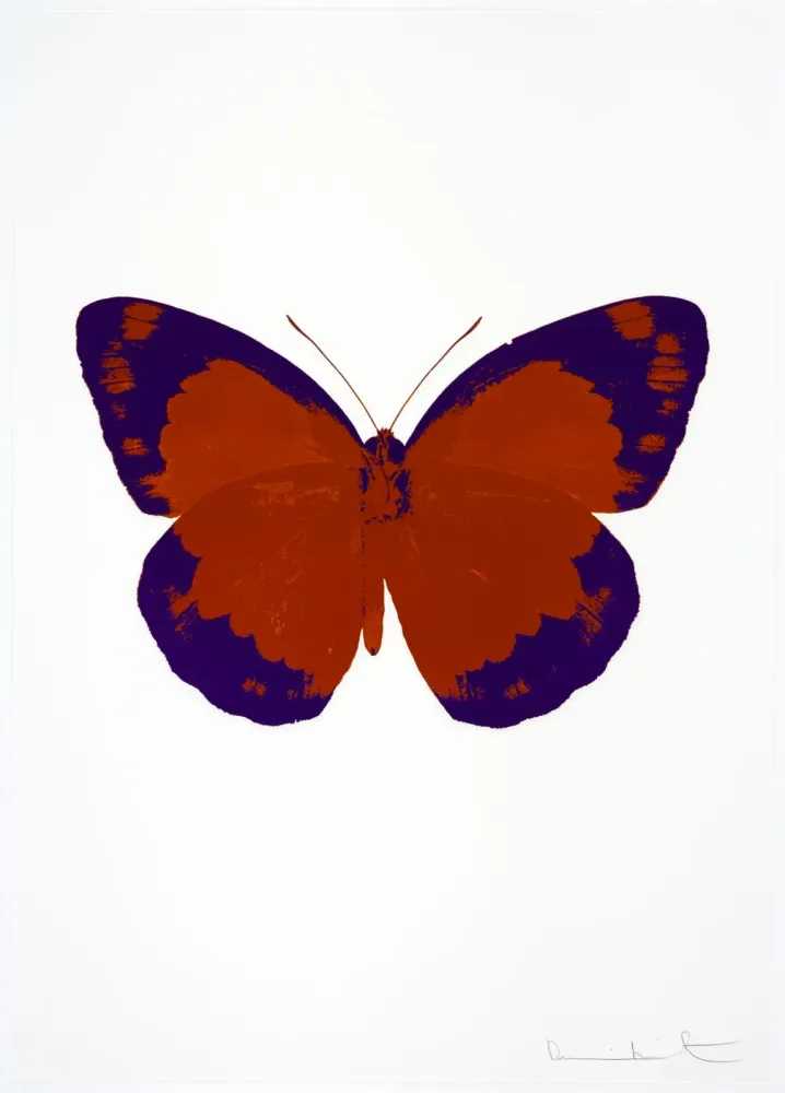 Damien Hirst, ‘The Souls II - Prairie Copper - Imperial Purple - Blind Impression’, 2010, Print, 2 colour foil block on 300gsm Arches 88 archival paper., Paul Stolper and Other Criteria, Numbered
