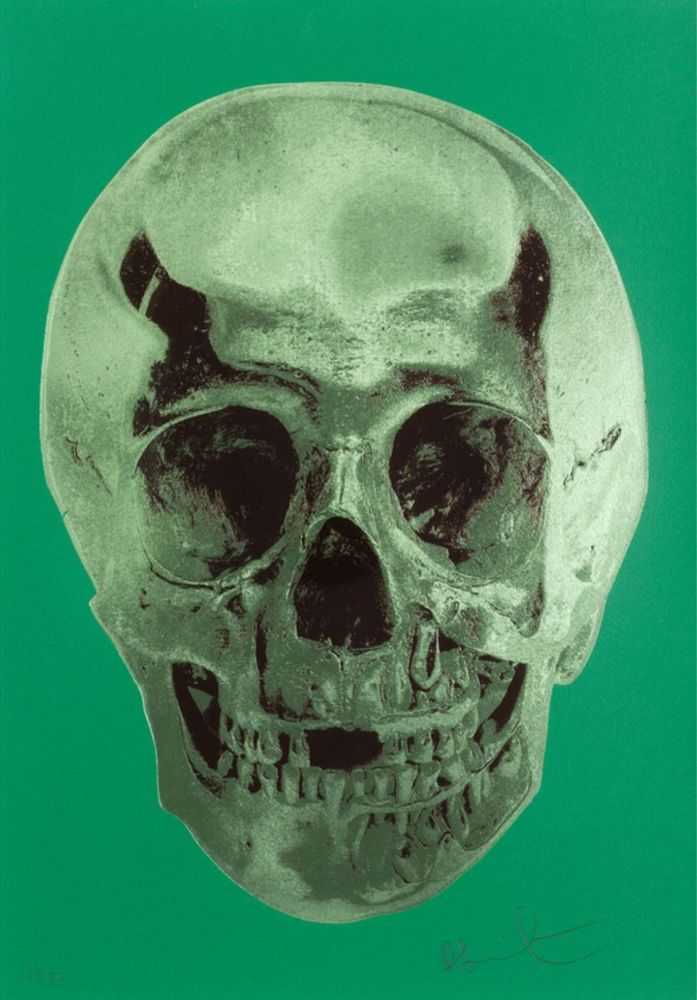 Damien Hirst, ‘Till Death Do Us Part (Viridian Leaf, Green, Chocolate)’, 21-04-2012, Print, Screenprint glaze and foilblock on 410gsm Somerset, Other Criteria & Paul Stolper Gallery, Numbered