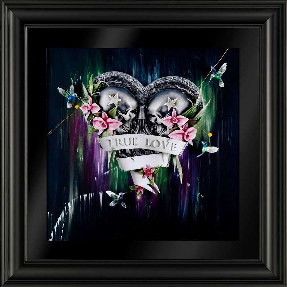 Dan Lane, ‘Look At Me, Tell Me You Love Me (Print on Glass)’, 2018, Print, Print on glass, Castle Fine Art, Numbered
