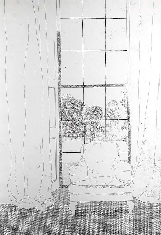 David Hockney, ‘Home (Signed)’, 1969, Print, Etching, null, Numbered