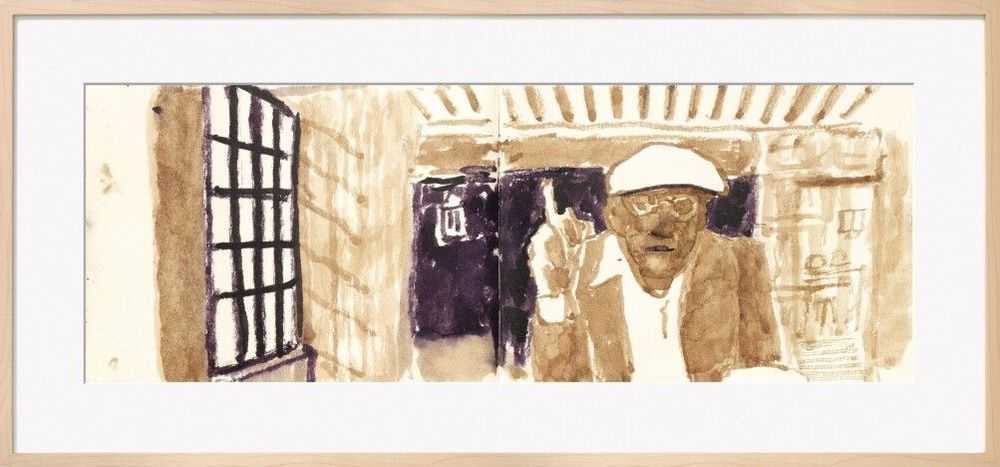 David Hockney, ‘Self-Portrait in My Living Room (David Hockney. 220 for 2020. Art Edition)’, 2021, Print, 11-color inkjet print on cotton-fiber archival paper,, Taschen, Numbered