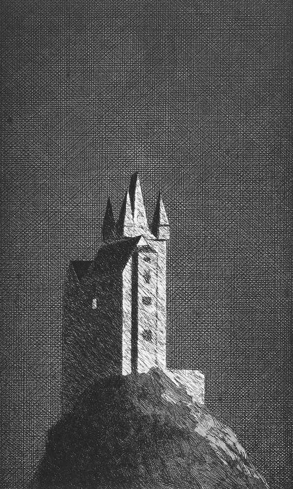 David Hockney, ‘The Haunted Castle’, 1969, Print, Etching & Aquatint on Hodgkinson handmade paper, null, Numbered