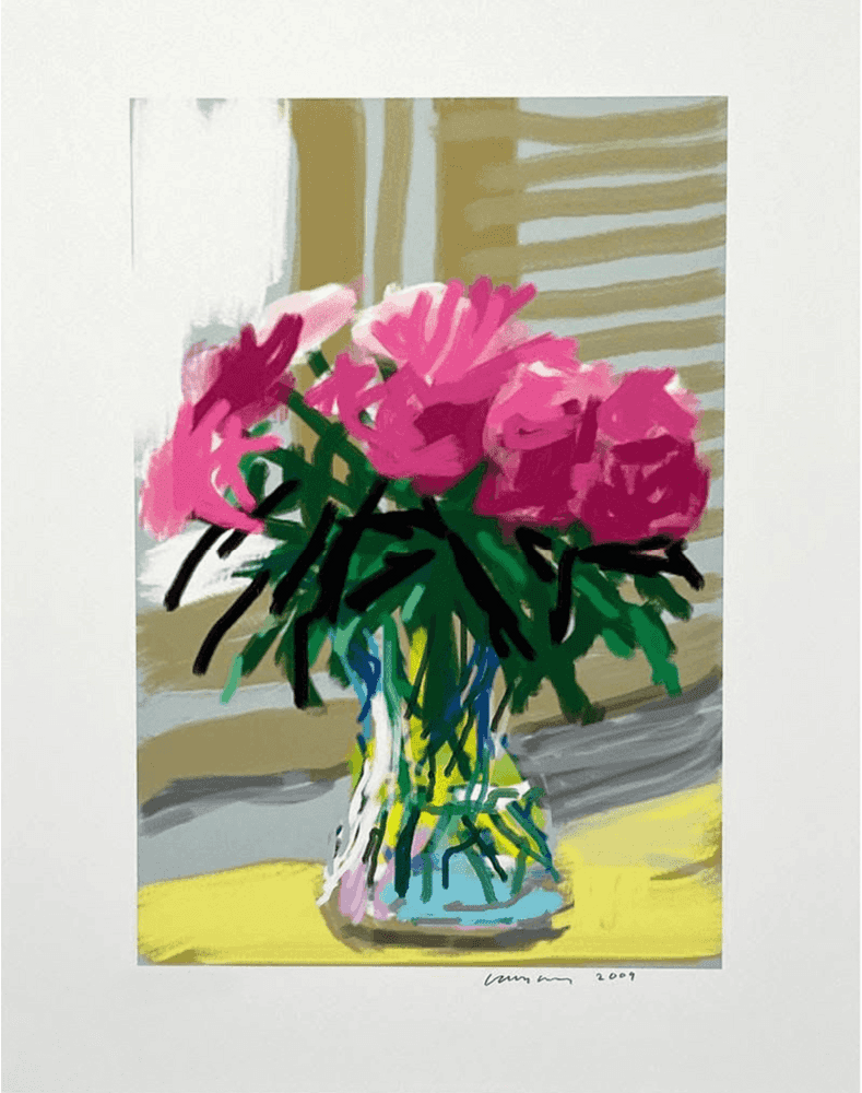 David Hockney, ‘iPhone drawing ‘No. 535’, 28th June 2009 - 2019’, 2019, Print, 8 colour inkjet print on cotton fiber archival paper, Taschen, Numbered