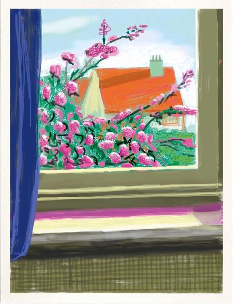 David Hockney, ‘iPhone drawing ‘No. 778’, 17th April 2011 - 2019’, 2019, Print, 8 colour inkjet print on cotton fiber archival paper, Taschen, Numbered
