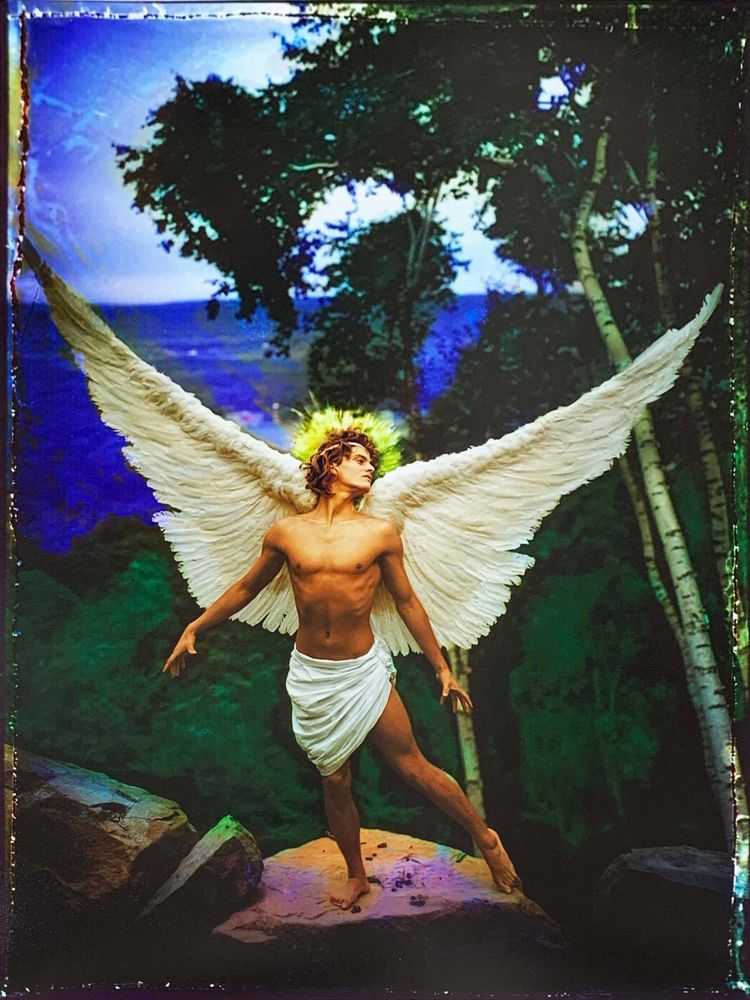 David LaChapelle, ‘Lost and Found - Good News, Art Edition - Arch Angel Uriel’, 2019, Print, Archival pigment print on Canson Baryt paper, null,